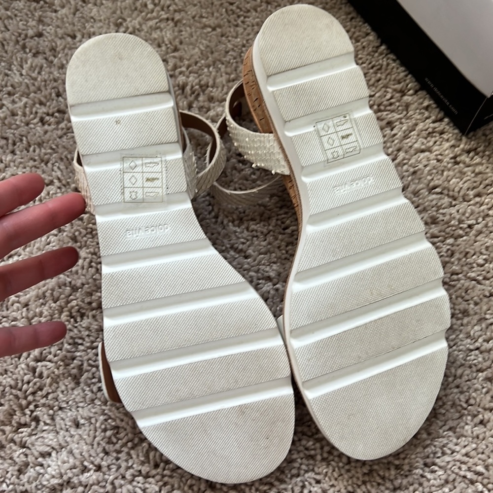 Dolce Vita Virgo Sandal, White, 8 - Picture 5 of 5